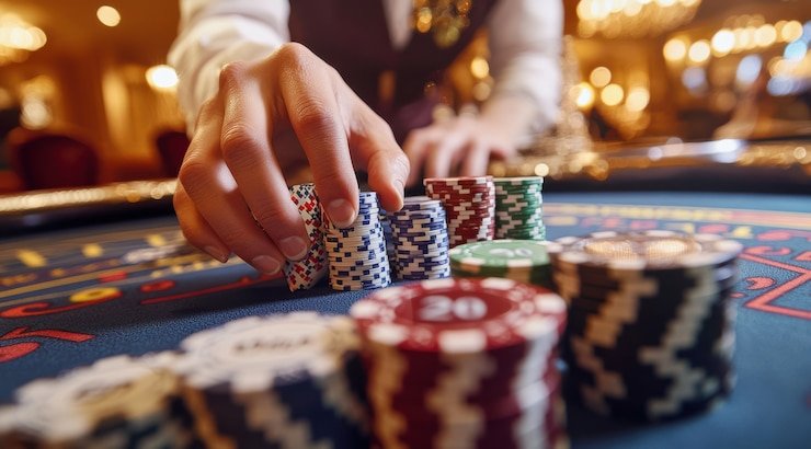 Dealer Wild Coaster dengan kamera HD di meja sijoni88